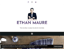 Tablet Screenshot of ethanmaure.com